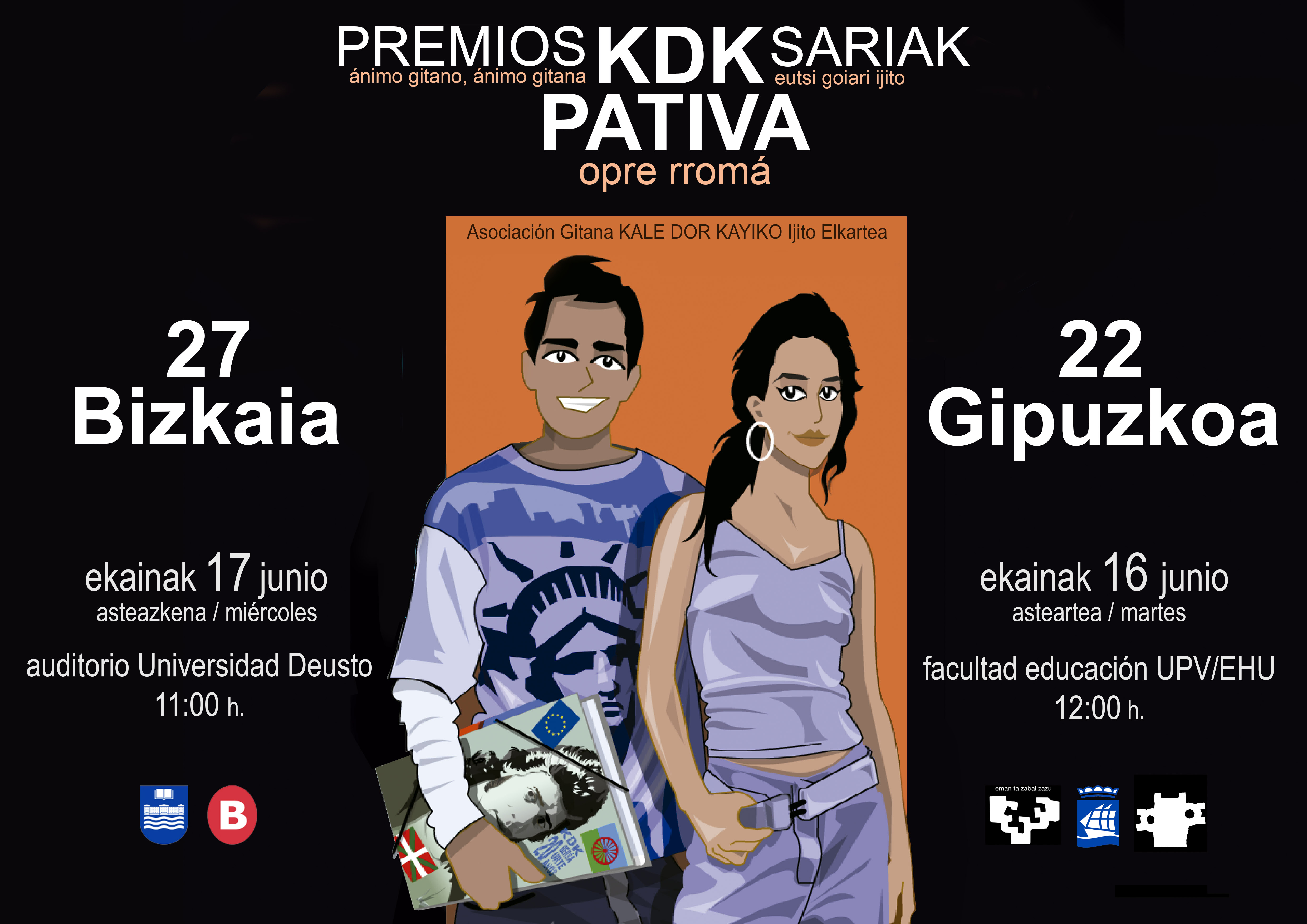 Cartel del Premio Kale Dor Kayiko 1